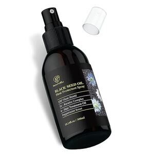 Black Seed Oil Keratin Treatment Heat Protect Spray for Dry Split 14 Fl.Oz/300ml